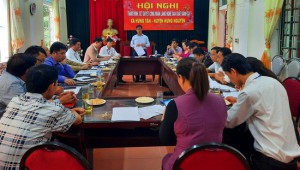 Thẩm định công nhận làng nghề sản xuất bánh cà xã Hưng Tân