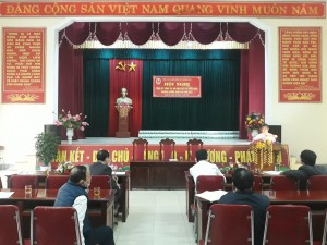 Hội cựu chiến binh xã Hưng Tân tổ chức Hội nghị tổng kết công tác hội năm 2021; Triển khai phương hướng, nhiệm vụ năm 2022